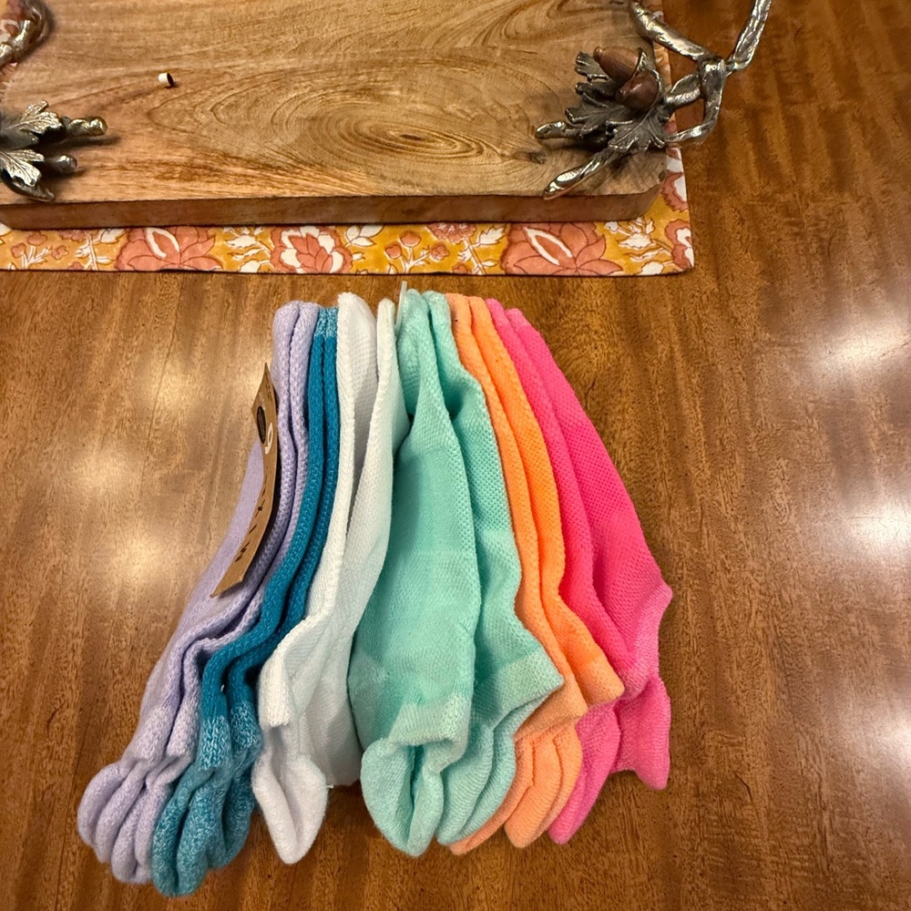 Colorful Knit Socks Set - Picture 2 of 7